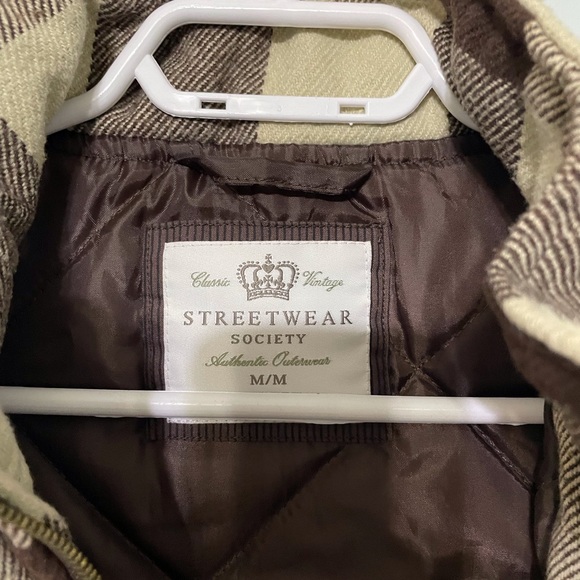 Streetwear Society Plaid Vest Medium - Picture 7 of 10